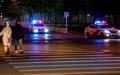 北京警车夜间巡逻。（图片来源：Getty Images）