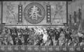 据内幕消息称，晚会最后一幕“福”字不倒过来，让习脸色非常难看。（视频截图）