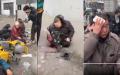 辽宁沈阳市大东副食品商场发生爆炸。（图片来源：视频截图）