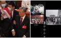大年初四，腾讯网惊现大量“六四”、讽习和二十大胡锦涛被架离的信息。（看中国合成图）