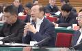 2月17日，习近平出席民营企业座谈会，任正非发言（图片来源：视频截图）