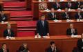 2025年3月4日，中共党魁习近平（中）参加人民大会堂举行的政协开幕式。（图片来源：Kevin Frayer/Getty Images）