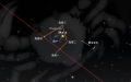 2025年5月3日、4日，荧惑（火星）犯鬼宿