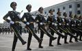 中共军方人员参加93阅兵彩排。（图片来源：Getty Images）