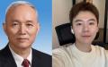 大陆艺人蔡乙嘉被怀疑是蔡奇的私生子。 （图片来源: 网络图片）
