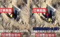 大陆荒山中出现隐蔽人工山洞，有人交接盒子，疑似活摘器官基地。（图片来源：视频截图）