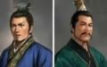 左图：管仲；右图：鲍叔牙