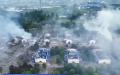 2026年5月4日，湖南省浏阳市一个烟花厂发生爆炸。图为爆炸后的现场惨况。（视频截图）