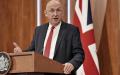 2026年4月9日，英国国防大臣约翰•希利（John Healey）发表声明，通报近期英国针对俄罗斯潜艇在英国以北海域光缆及管道附近开展活动所采取的军事行动。（Yui Mok-WPA Pool/Getty Images）