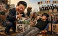 躺平是对“为党而活”逻辑的无声拒绝。（图片来源： 李齐绘制/看中国）