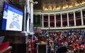 法国国民议会在今年5月对新军事规划法投票表决。（Anne-Christine POUJOULAT / AFP via Getty Images）