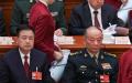 2026年3月5日，中共公安部长王小洪和中央军委副主席张升民（右）在北京人民大会堂出席中共全国人大会议开幕式。（图片来源：FLORENCE LO/POOL/AFP via Getty Images）