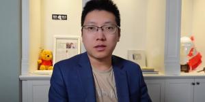 自媒體大V、时评人公子沈。 (图片来源：视频截图)