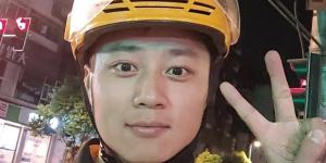 报导中兼职送外卖的公职人员孙先生