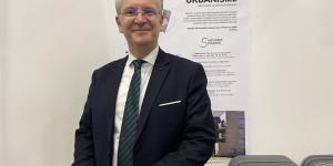 布西圣乔治市市长竞选人普瓦佑（摄影：林莲怡/看中国）