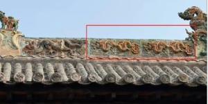 山西平顺县的夏禹神祠“元明三彩琉璃龙纹构件”失窃十年后在大陆二手交易平台公开售卖。（网络截图）