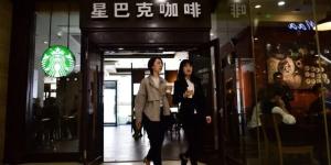 北京一家星巴克（图片来源：WANG ZHAO/AFP via Getty Images)
