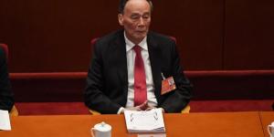 2022年3月5日，中共国家副主席王岐山在北京人民大会堂出席全国人民代表大会开幕会议。（图片来源：Getty Images）