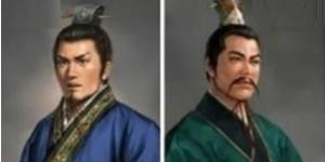 左图：管仲；右图：鲍叔牙