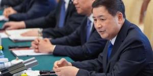 2024年4月26日，中共公安部长王小洪在北京钓鱼台国宾馆与时任美国国务卿布林肯举行会谈。（图片来源：MARK SCHIEFELBEIN/POOL/AFP via Getty Images）