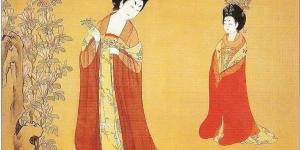 由于唐代宫廷画大多散佚，且后妃画像留存极少，懿安皇太后的真实画像如今已无从得见。（图为唐代宫廷女子示意图）
