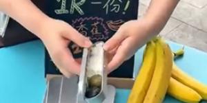 嘉兴的盒饭一元一份，并送香蕉两个。