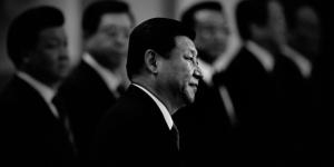 2012年11月15日，中共新一届领导人与媒体见面（图片来源:  Feng Li/Getty Images）