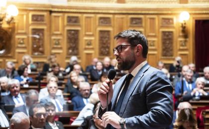 法国新住房部长让布伦（MAGALI COHEN/Hans Lucas/AFP via Getty Images）