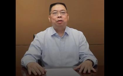 宝能集团董事长、观致汽车实控人姚振华实名举报常熟官员、法院等部门。（图片来源：视频截图）