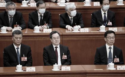 马兴瑞（第一排左一NOEL CELIS/AFP via Getty Images）