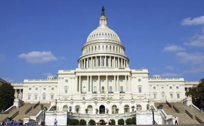美国国会大厦（Stefan Zaklin/Getty Images）
