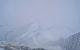 北京延庆奥林匹克园区的海陀山飘雪。（图片来源：视频截图）