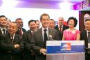 萨科齐赞亚裔是法国成功典范                                法亚共和联盟周年庆晚会