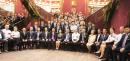 美丽城联合商会六周年会庆              第三届会长团就职典礼                      姜金玉蝉联会长                      四个区官员和警察局长到场祝贺