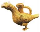 唐代金炸珠 天鸡尊