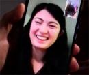 琼斯和中国的家人视频。（视频截图）