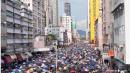 大批支持“反送中”运动的香港市民前往元朗集会。（周秀文／看中国摄影）