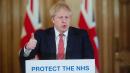 3月20日，英国首相约翰逊在伦敦举行的新闻发布会上。（Getty Images）
