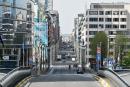 2020年4月15日拍摄的比利时布鲁塞尔的一条街道（AFP/Getty Images)