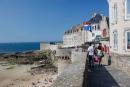 法国布列塔尼地区的观光地——中世纪古城圣马洛（Saint Malo），有保留完整的古时抵御海盗的城墙。（摄影：李牧/看中国）