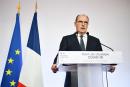2020年8月27日，法国总理卡斯泰（Jean Castex）在马提尼翁府（Hôtel de Matignon）召开新闻发布会，总结法国冠状病毒（Covid-19）的情况。（AFP/Getty Images）