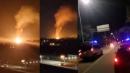 北京通州区一瓦斯场19日深夜突然发生爆炸，诡异的是，中国媒体第一时间集体噤声。（图片来源：视频截图）