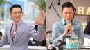 刘德华27日迎来59岁生日，由于受武汉肺炎疫情影响，今年取消实体庆生会，改为粉丝举办线上“爱的连线生日会”。（图片来源：Getty Images/微博撷图) 