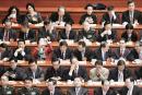 参加两会的官员（Feng Li/Getty Images）