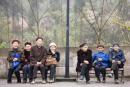 重庆街头的老人（Getty Images）