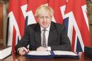 英国首相约翰逊（LEON NEAL/POOL/AFP/Getty Images）