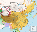 永乐年间明朝极盛时期疆域图。国土面积约997万平方公里，人口约8000万，占世界人口五分之一。（玖巧仔/Wikipedia/CC BY-SA 3.0）