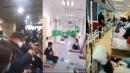 大陆多地医院人满为患。（图片来源：视频截图）
