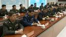 去世3个月后，官方正式公布原中央警卫局局长王少军（左一）死讯。