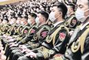 2022年，在人民大会堂的军人（Getty Images）